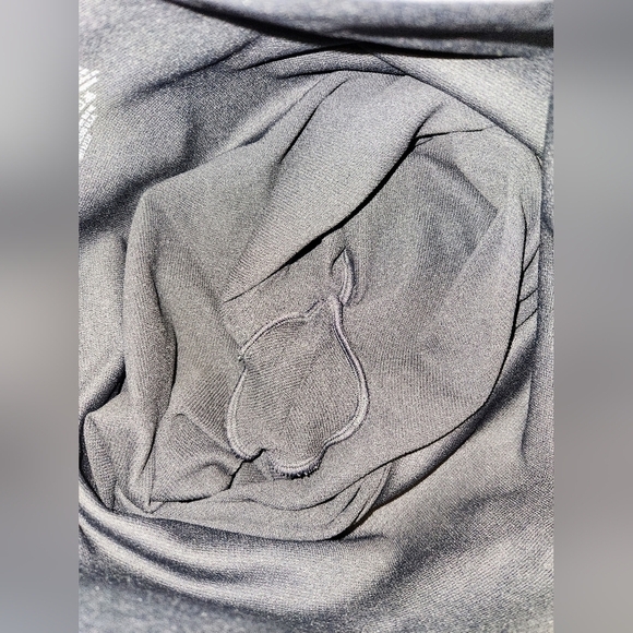 SPANX LEGGINGS LOOK AT ME NOW SEAMLESS HIGH-RISE CAMO BLACK SIZE XL - Picture 5 of 11